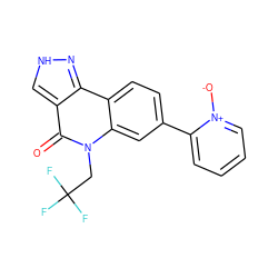 O=c1c2c[nH]nc2c2ccc(-c3cccc[n+]3[O-])cc2n1CC(F)(F)F ZINC001772657083