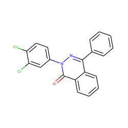 O=c1c2ccccc2c(-c2ccccc2)nn1-c1ccc(Cl)c(Cl)c1 ZINC000000753672