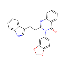 O=c1c2ccccc2nc(CCc2c[nH]c3ccccc23)n1-c1ccc2c(c1)OCO2 ZINC000013821523