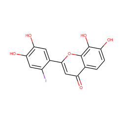 O=c1cc(-c2cc(O)c(O)cc2I)oc2c(O)c(O)ccc12 ZINC001772611799