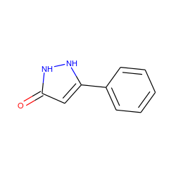 O=c1cc(-c2ccccc2)[nH][nH]1 ZINC000000133300