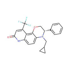 O=c1cc(C(F)(F)F)c2c3c(ccc2[nH]1)N(CC1CC1)[C@@H](c1ccccc1)CO3 ZINC000028953812