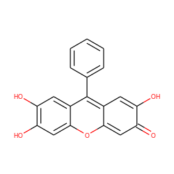 O=c1cc2oc3cc(O)c(O)cc3c(-c3ccccc3)c-2cc1O ZINC000003860685