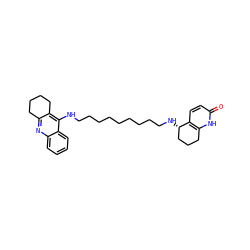 O=c1ccc2c([nH]1)CCC[C@@H]2NCCCCCCCCCNc1c2c(nc3ccccc13)CCCC2 ZINC000026393517