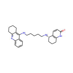 O=c1ccc2c([nH]1)CCC[C@@H]2NCCCCCNc1c2c(nc3ccccc13)CCCC2 ZINC000026386390