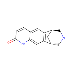 O=c1ccc2cc3c(cc2[nH]1)[C@H]1CNC[C@H]3C1 ZINC000101058145