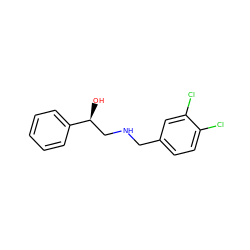 O[C@@H](CNCc1ccc(Cl)c(Cl)c1)c1ccccc1 ZINC000020509358