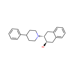 O[C@@H]1Cc2ccccc2C[C@H]1N1CCC(c2ccccc2)CC1 ZINC000013738143