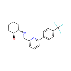 O[C@H]1CCCC[C@@H]1NCc1cccc(-c2ccc(C(F)(F)F)cc2)n1 ZINC000204410230