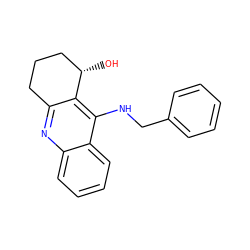 O[C@H]1CCCc2nc3ccccc3c(NCc3ccccc3)c21 ZINC000000004267