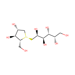 OC[C@H](O)[C@@H](O)[C@@H](O)[C@H](O)C[S@+]1C[C@@H](O)[C@H](O)[C@H]1CO ZINC000066103032
