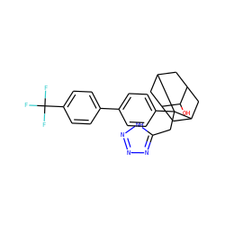 OC1C2CC3CC1CC(C2)C3(Cc1nnn[nH]1)c1ccc(-c2ccc(C(F)(F)F)cc2)cc1 ZINC000103233312