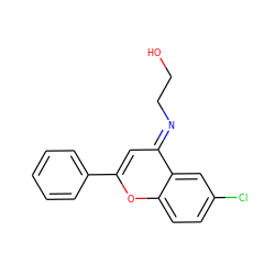 OCCN=c1cc(-c2ccccc2)oc2ccc(Cl)cc12 ZINC000253928422