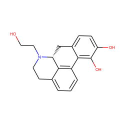 OCCN1CCc2cccc3c2[C@H]1Cc1ccc(O)c(O)c1-3 ZINC000013509357