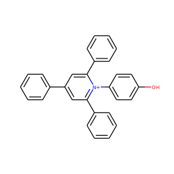 Oc1ccc(-[n+]2c(-c3ccccc3)cc(-c3ccccc3)cc2-c2ccccc2)cc1 ZINC000002149519