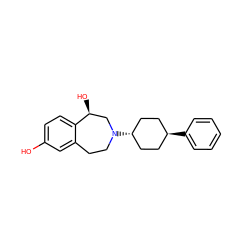 Oc1ccc2c(c1)CCN([C@H]1CC[C@H](c3ccccc3)CC1)C[C@@H]2O ZINC000101376901