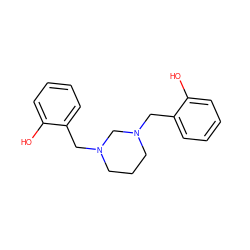 Oc1ccccc1CN1CCCN(Cc2ccccc2O)C1 ZINC000019324064