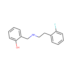 Oc1ccccc1CNCCc1ccccc1F ZINC000019912656