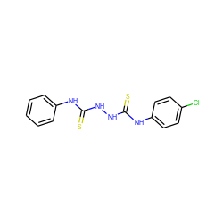 S=C(NNC(=S)Nc1ccc(Cl)cc1)Nc1ccccc1 ZINC000006644239