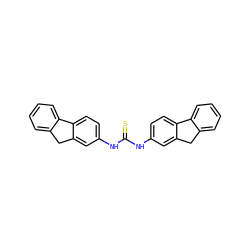S=C(Nc1ccc2c(c1)Cc1ccccc1-2)Nc1ccc2c(c1)Cc1ccccc1-2 ZINC000001602485