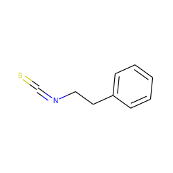 S=C=NCCc1ccccc1 ZINC000002022074