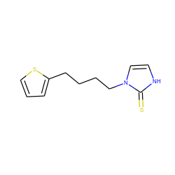 S=c1[nH]ccn1CCCCc1cccs1 ZINC000029551395