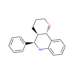 c1ccc([C@@H]2Nc3ccccc3[C@H]3OCCC[C@@H]32)cc1 ZINC000001629790