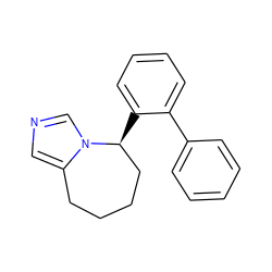 c1ccc(-c2ccccc2[C@H]2CCCCc3cncn32)cc1 ZINC000103231309