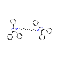 c1ccc(-c2nc(-c3ccccc3)n(CCCCCCCCn3c(-c4ccccc4)nc(-c4ccccc4)c3-c3ccccc3)c2-c2ccccc2)cc1 ZINC000095589884