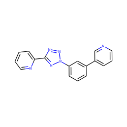 c1ccc(-c2nnn(-c3cccc(-c4cccnc4)c3)n2)nc1 ZINC000028397757