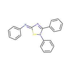 c1ccc(N=c2nc(-c3ccccc3)n(-c3ccccc3)s2)cc1 ZINC000252486751