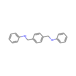 c1ccc(NCc2ccc(CNc3ccccc3)cc2)cc1 ZINC000002516810