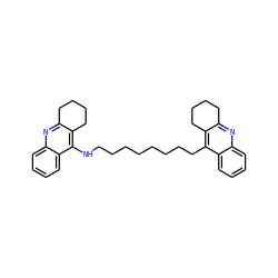 c1ccc2c(CCCCCCCCNc3c4c(nc5ccccc35)CCCC4)c3c(nc2c1)CCCC3 ZINC000013612210