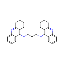 c1ccc2c(NCCCNc3c4c(nc5ccccc35)CCCC4)c3c(nc2c1)CCCC3 ZINC000014947263