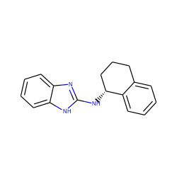 c1ccc2c(c1)CCC[C@H]2Nc1nc2ccccc2[nH]1 ZINC000026440248