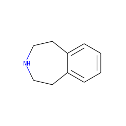 c1ccc2c(c1)CCNCC2 ZINC000001274519