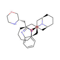 c1ccc2c(c1)nc(C[C@H]1COCCN1)n2[C@@H]1C[C@@H]2CCC[C@H](C1)N2[C@H]1C[C@H]2CCCC[C@H](C2)C1 ZINC000473236563