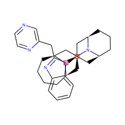 c1ccc2c(c1)nc(Cc1cnccn1)n2[C@@H]1C[C@@H]2CCC[C@H](C1)N2[C@H]1C[C@H]2CCCC[C@H](C2)C1 ZINC000473236377