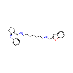 c1ccc2oc(CNCCCCCCCNc3c4c(nc5ccccc35)CCC4)cc2c1 ZINC000653764331