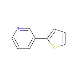 c1cncc(-c2cccs2)c1 ZINC000000334312