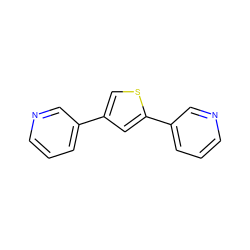 c1cncc(-c2csc(-c3cccnc3)c2)c1 ZINC000047216034