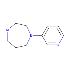 c1cncc(N2CCCNCC2)c1 ZINC000013704061
