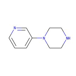 c1cncc(N2CCNCC2)c1 ZINC000001602963