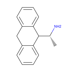 C[C@@H](N)C1c2ccccc2Cc2ccccc21 ZINC000013473110