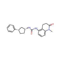 CN1C(=O)CCc2c(NC(=O)N[C@@H]3CC[C@H](c4ccccc4)C3)cccc21 ZINC000169704955
